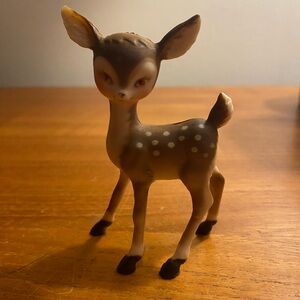 Vintage Plastic Christmas Baby REINDEER Fawn Bambi - 6"